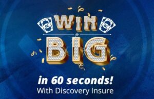 Discovery Insure gives people more through a competition