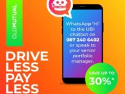 Old Mutual Insure promotes its new UBI chatbot