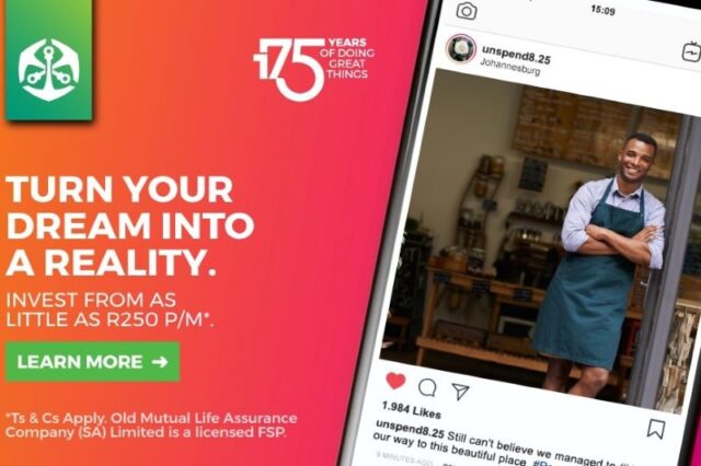 OLD MUTUAL STATES ITS NEVER TOO EARLY OR LATE TO START INVESTING