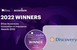 Discovery wins at the Efma-Accenture Innovation in Insurance Awards