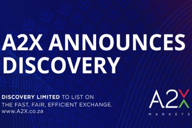 Discovery announces A2X Markets listing