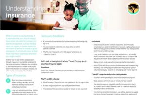 FNB educates people on the ins-and-outs of insurance