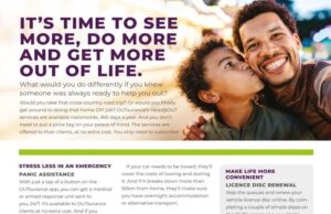 OUTsurance promotes its wide range of added-value Help@OUT services