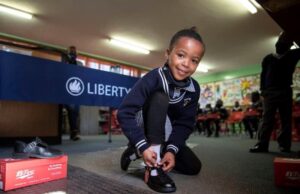Liberty donates over 14 000 pairs of school shoes in its annual drive